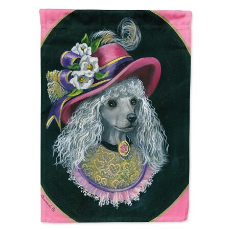 Carolines Treasures 11 x 0.01 x 15 in. Poodle Lady Alexandria Garden Flag PPP3148GF